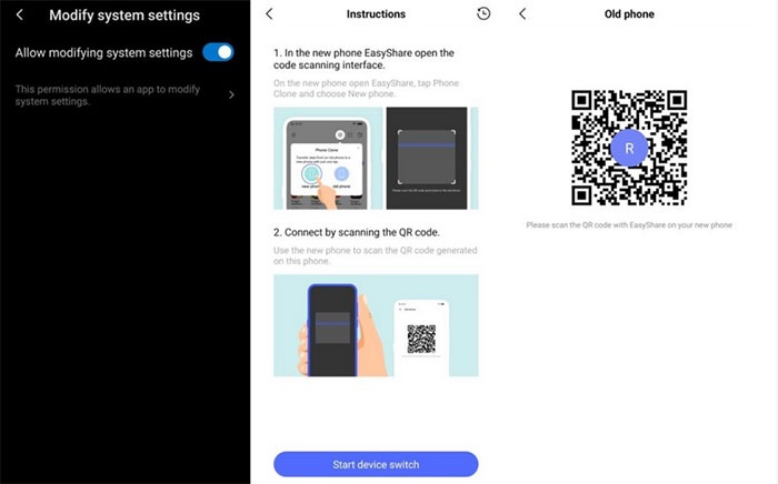 掃描 QR Code 設定手機以實現 Redmi 12C FRP 解鎖