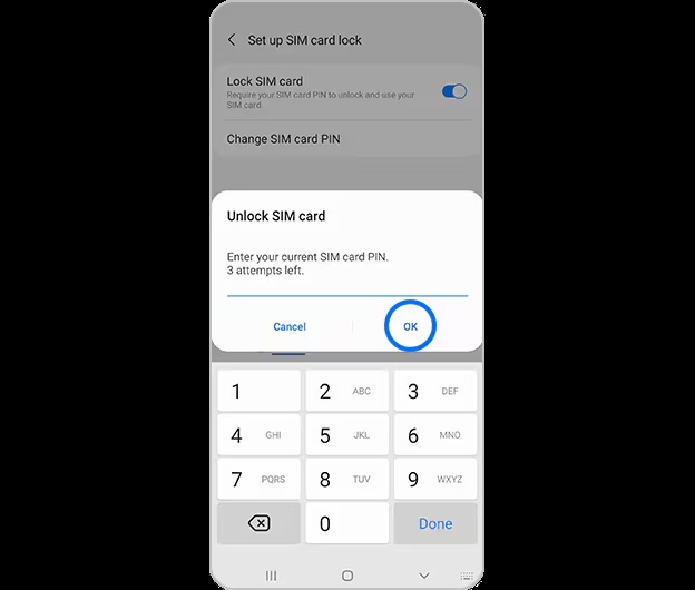 拔出 SIM 卡以嘗試進行紅米 12C FRP 解鎖