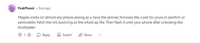 Primarily a Firmware Tool