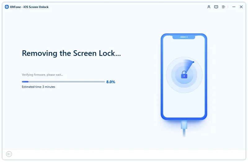 Unlock device to customize security settings