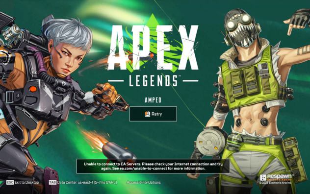 How to Fix Apex Legends Unable to Connect to EA Server ?