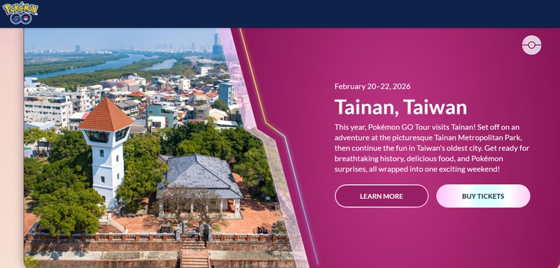 Click Buy Tickets for events