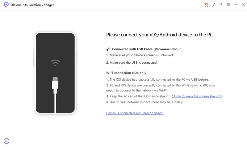 connect-your-phone-using-ultfone-location-changer