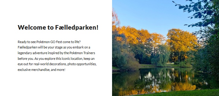 Falledparken central park for GO Fest