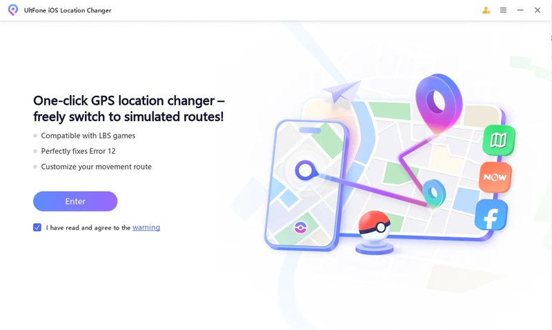 Location Changer starten und Smartphone verbinden