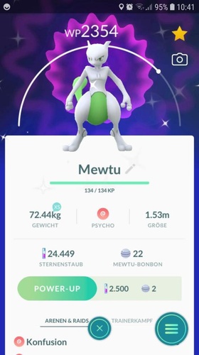 Mewtwo, powerful legendary psychic Pokémon