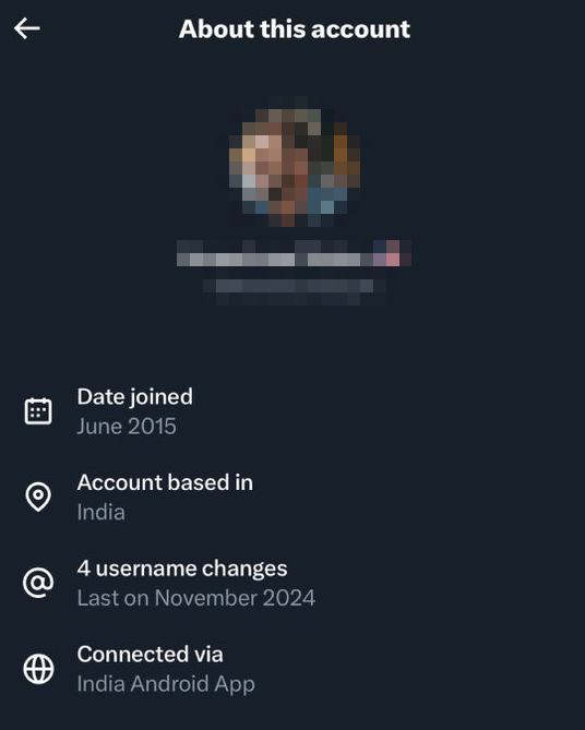 What is X / Twitter’s “Account Based in” Feature?
