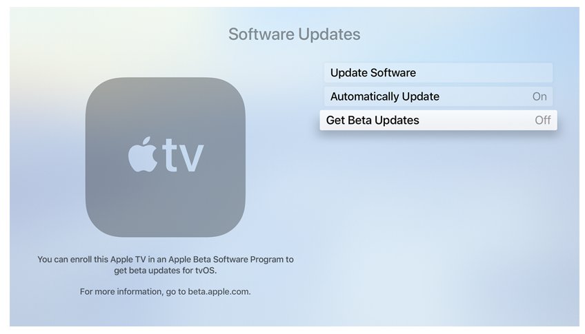 how to downgrade apple tv 4k from beta