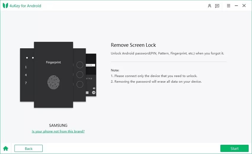 Remove Android Lock Screen without Password