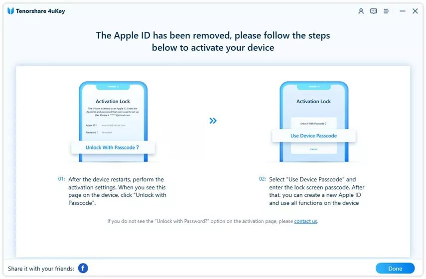 Remove Apple ID without Password