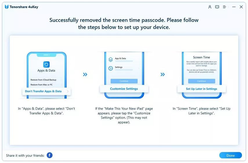 Remove Screen Time Passcode