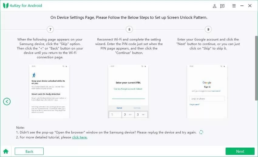 Remove Google Lock from Samsung Devices