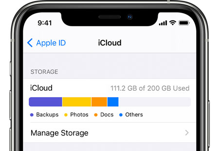 check icloud storage