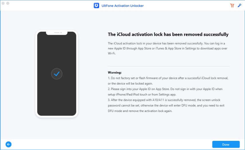 successfully bypass icloud activation lock