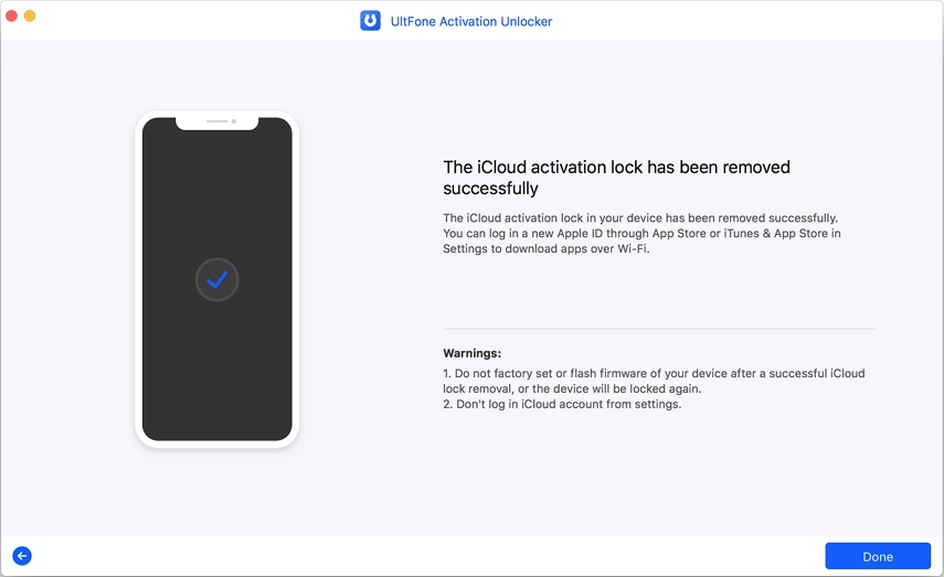 official icloud activation lock removal tool