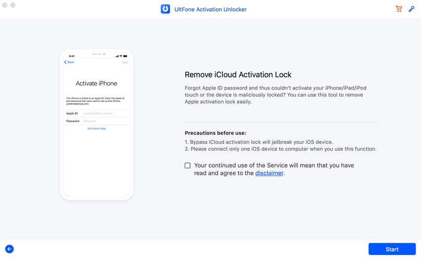 icloud activation tool no survey