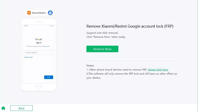 Beginnen Sie damit, die FRP-Sperre von Xiaomi zu entfernen