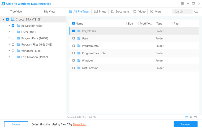 preview file by tree view mode