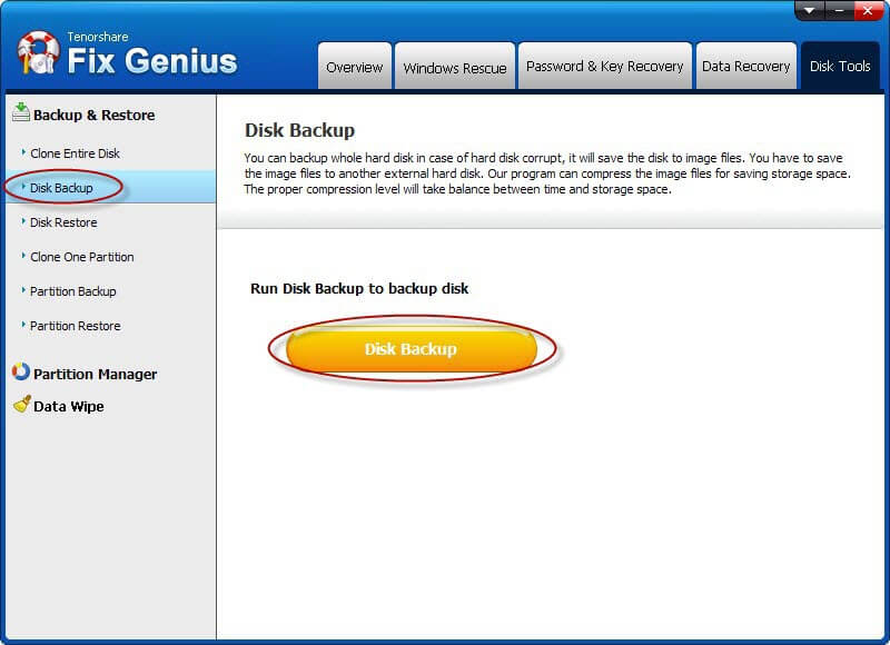 disk backup