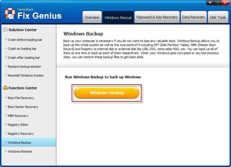 windows backup