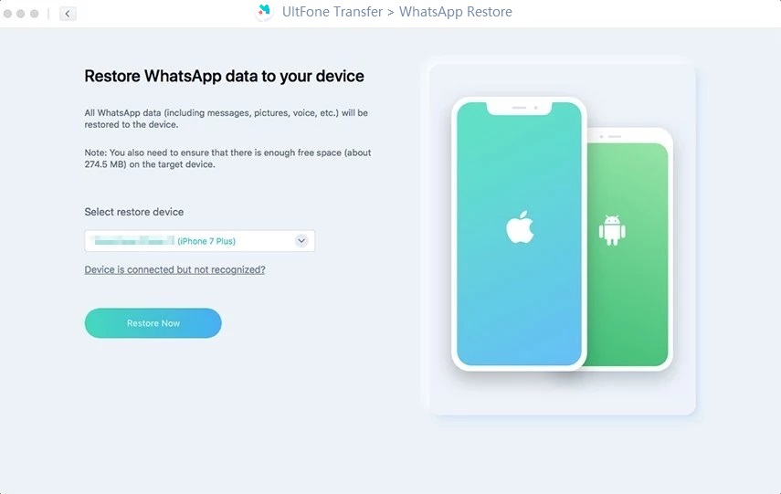 restaurer whatsapp sur iphone