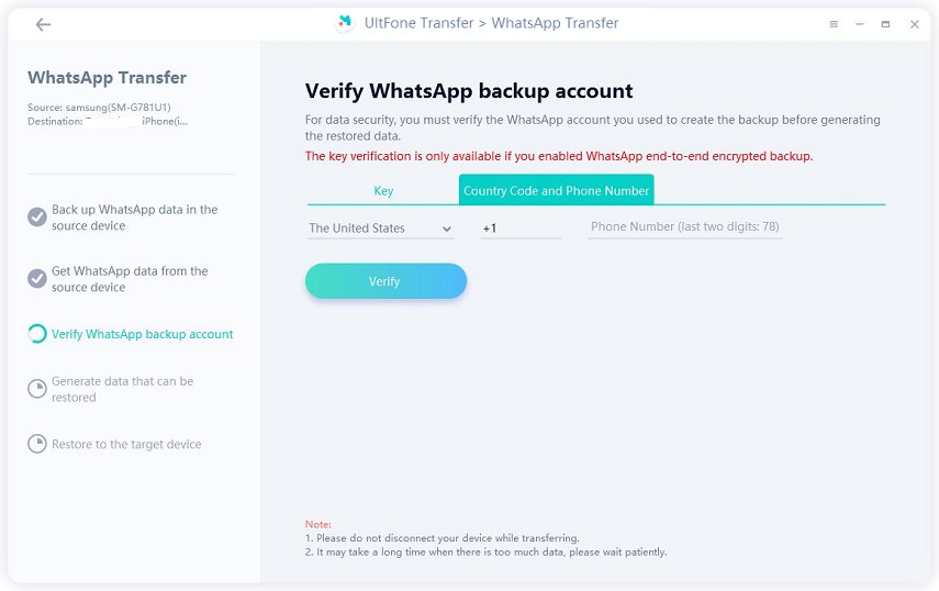 vérifier un compte whatsapp