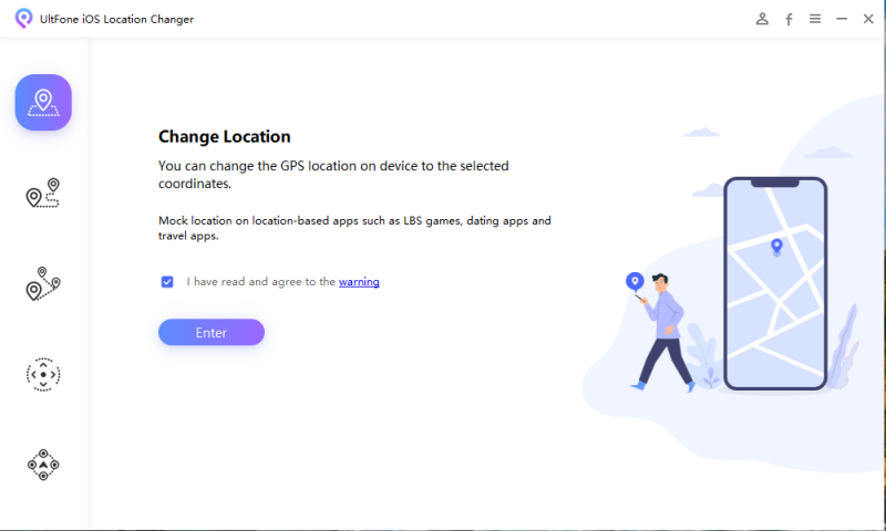 UltFone iOS Location Changer