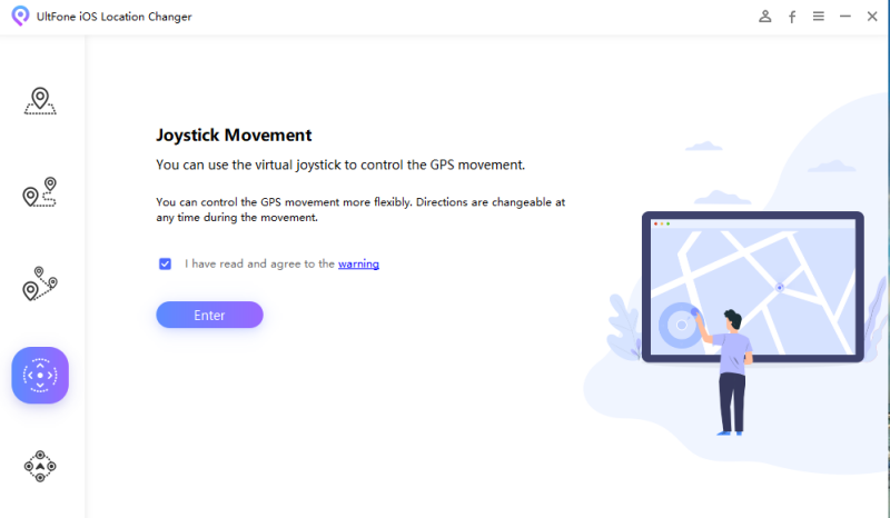 sélectionner le mode de joystick