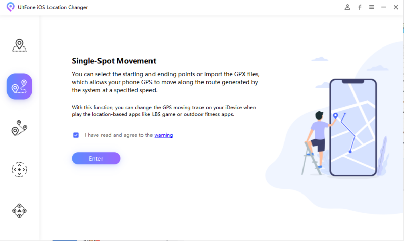 UltFone iOS Location Changer herunterladen, um Pokémon Go Routen zu finden