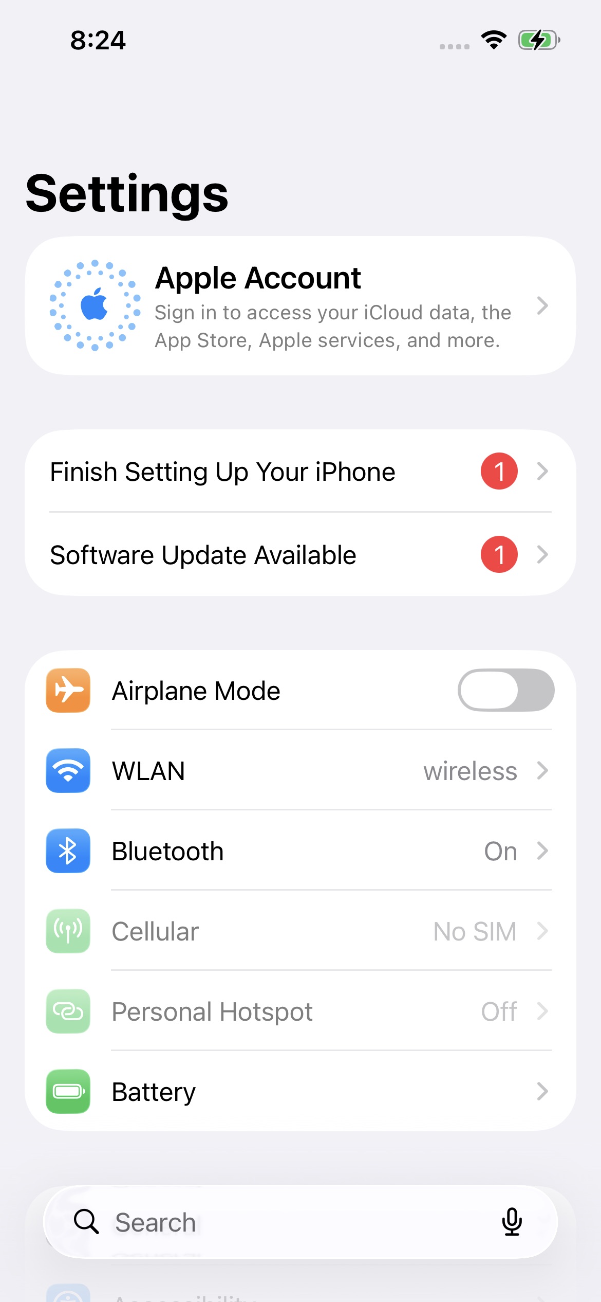 Gerät normal aktivieren