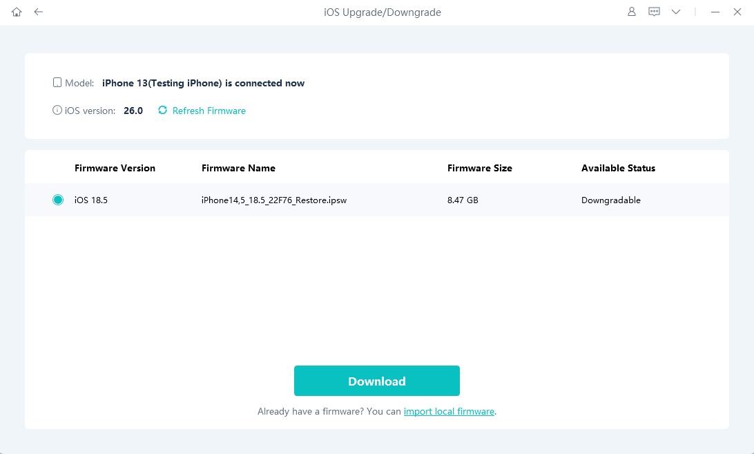 upgrade ios/ipados 26