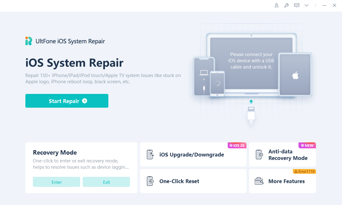 select repair operating system feature