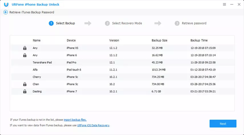 open source iphone backup extractor