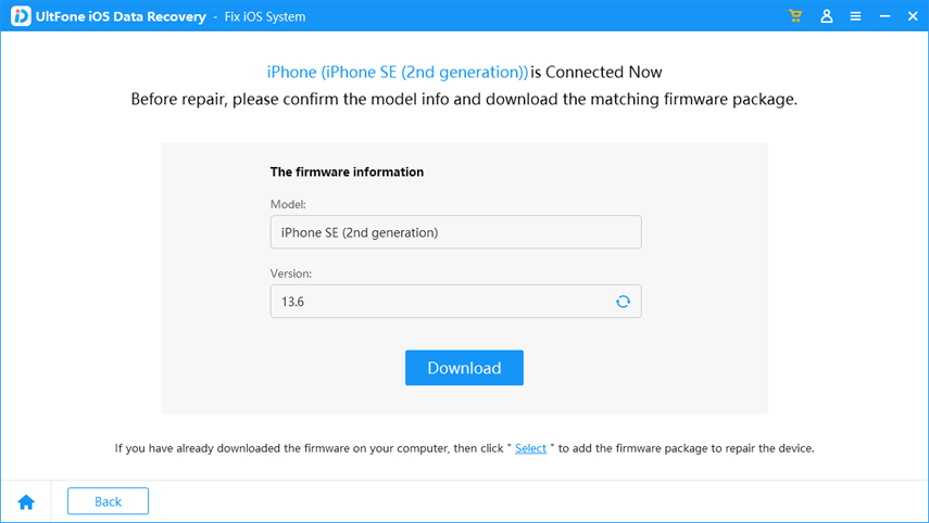 download firmware for repairing