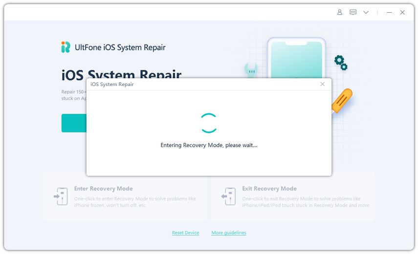 ultfone ios system repair