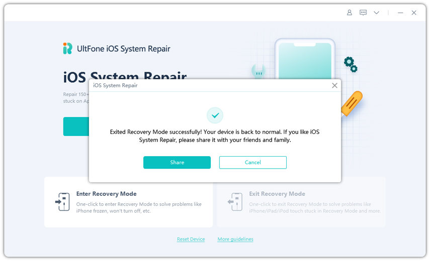 ultfone ios system repair crack