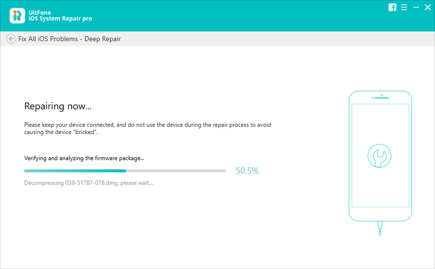 repairing ios in advanced mode