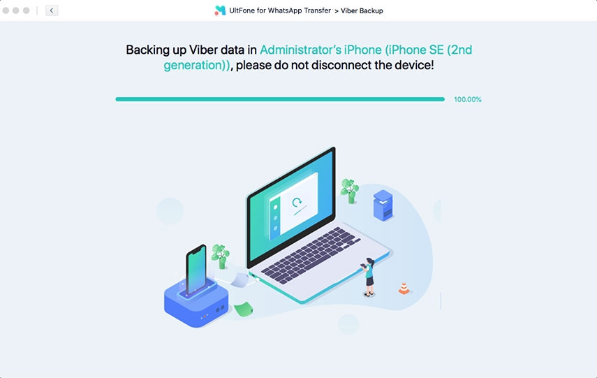 backing up viber on iphone