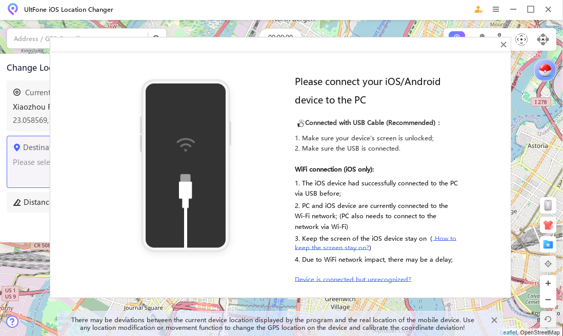 connect ios device