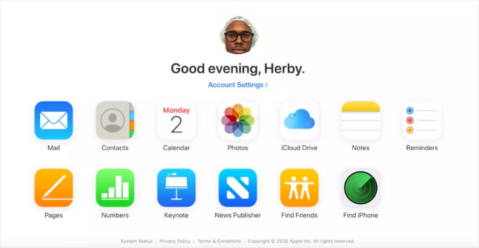 Select Find iPhone