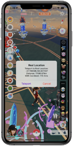 Teleport To Location with SpooferPro