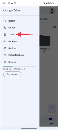google drive restore deleted messages 2