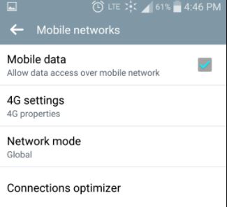 connection optimizer