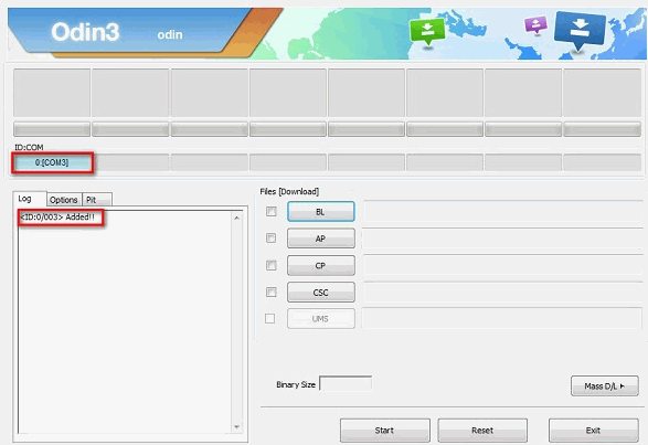 the odin device added