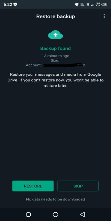 copias de seguridad de whatsapp