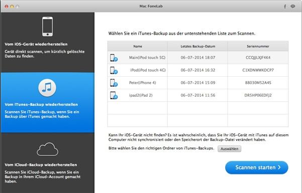 FoneLab iPhone Data Recovery 10.5.82 download the last version for ios