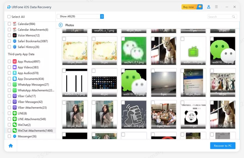 recover WeChat chat history without backup