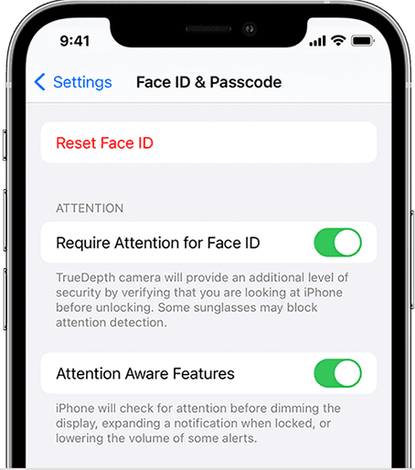 attention awareness features