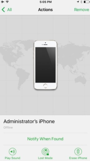 iPhone in iCloud zurücksetzen