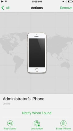 Erase iphone without apple id